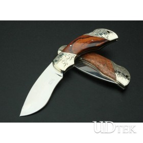 HIGH QUALITY OEM FOLDIGN KNIFE WITH NYLON SCABBARD  UTILITY KNIFE OUTDOOR KNIFE UDTEK01800